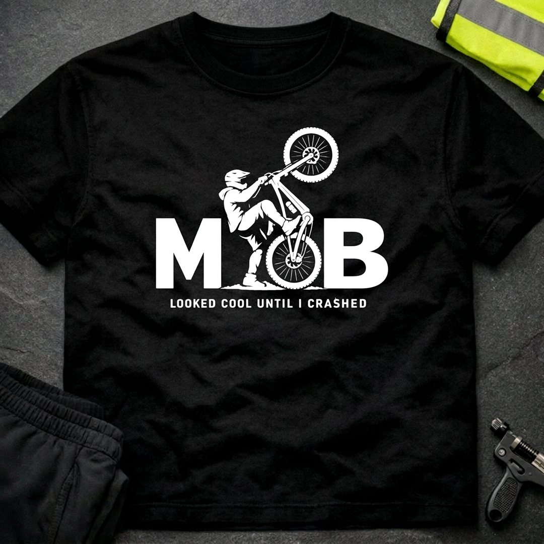 Looked cool until I crashed T-Shirt