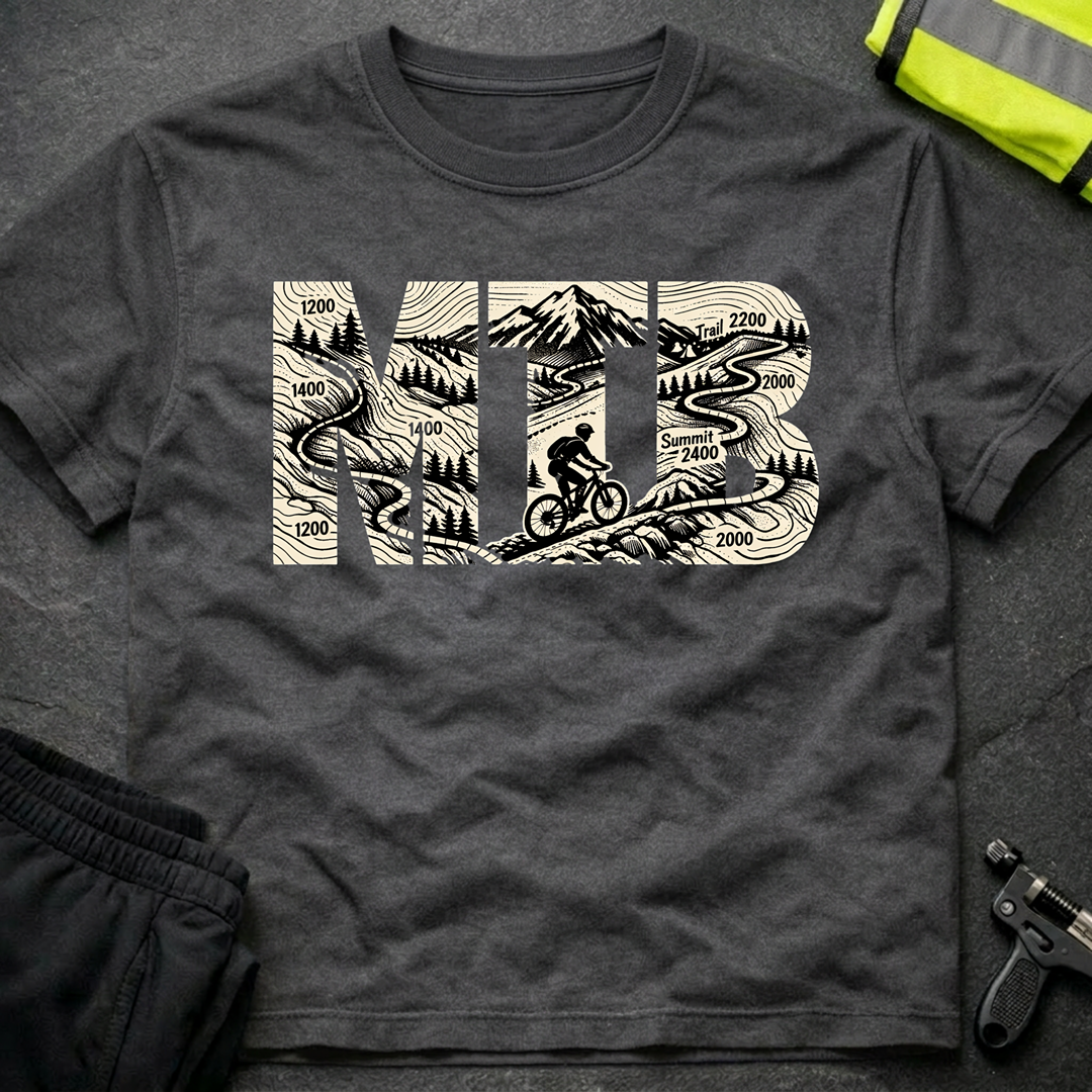 MTB Map T-Shirt