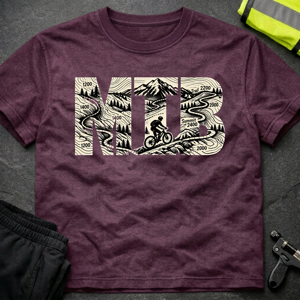 MTB Map T-Shirt