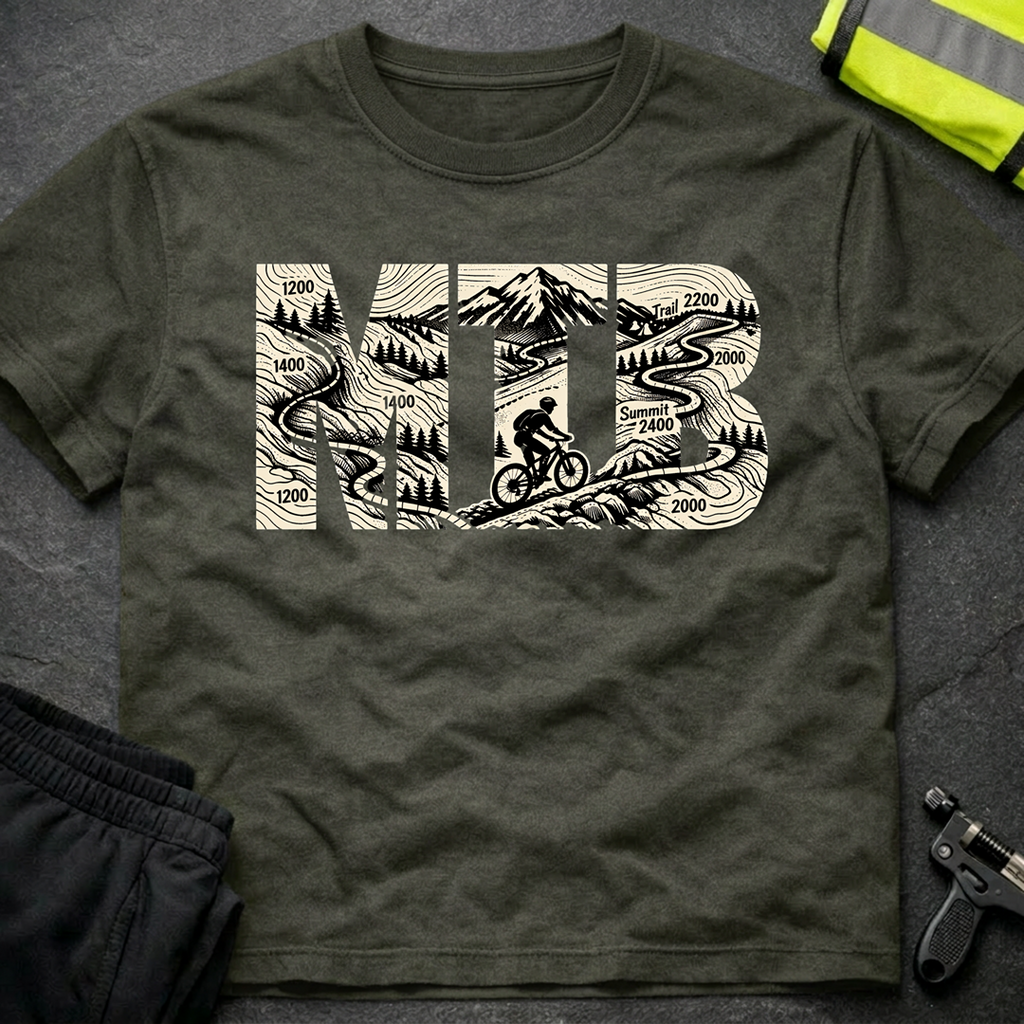 MTB Map T-Shirt