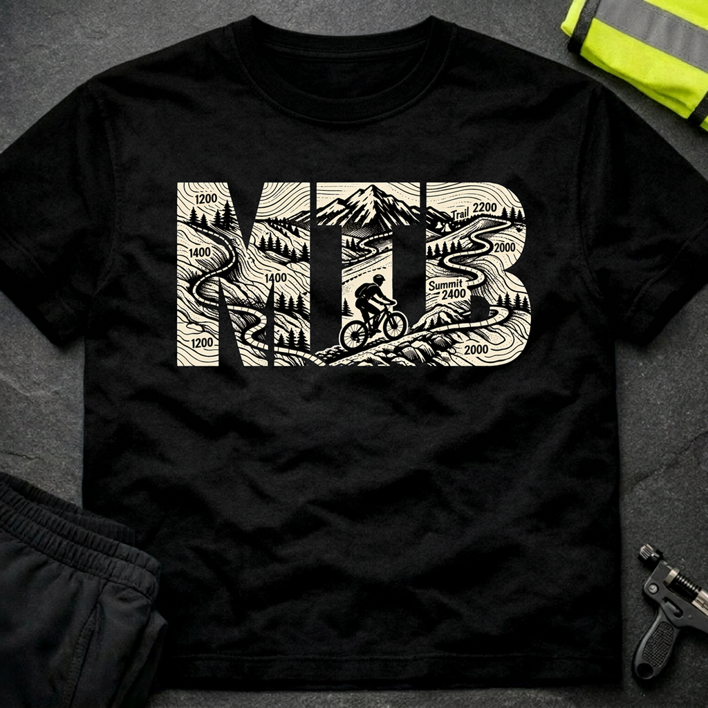 MTB Map T-Shirt