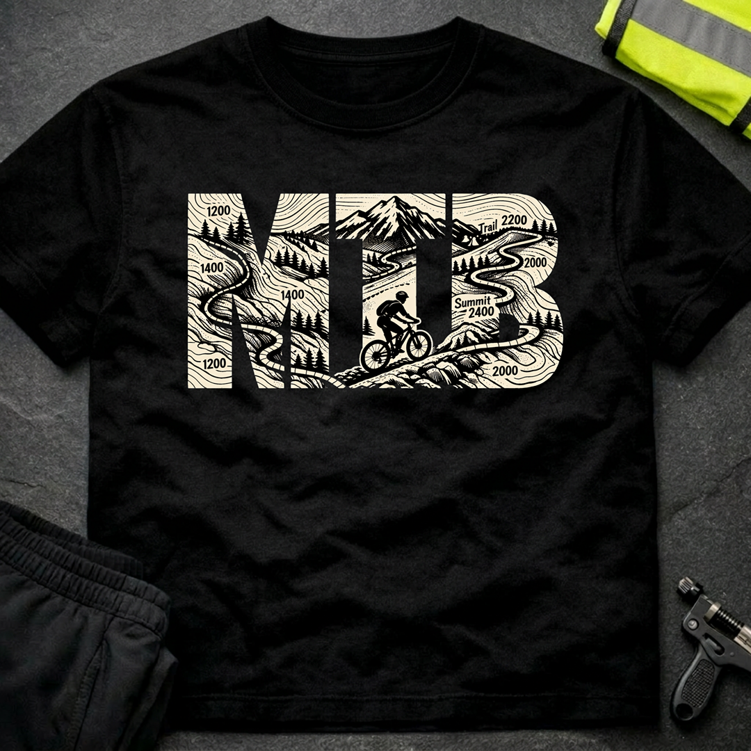 MTB Map T-Shirt