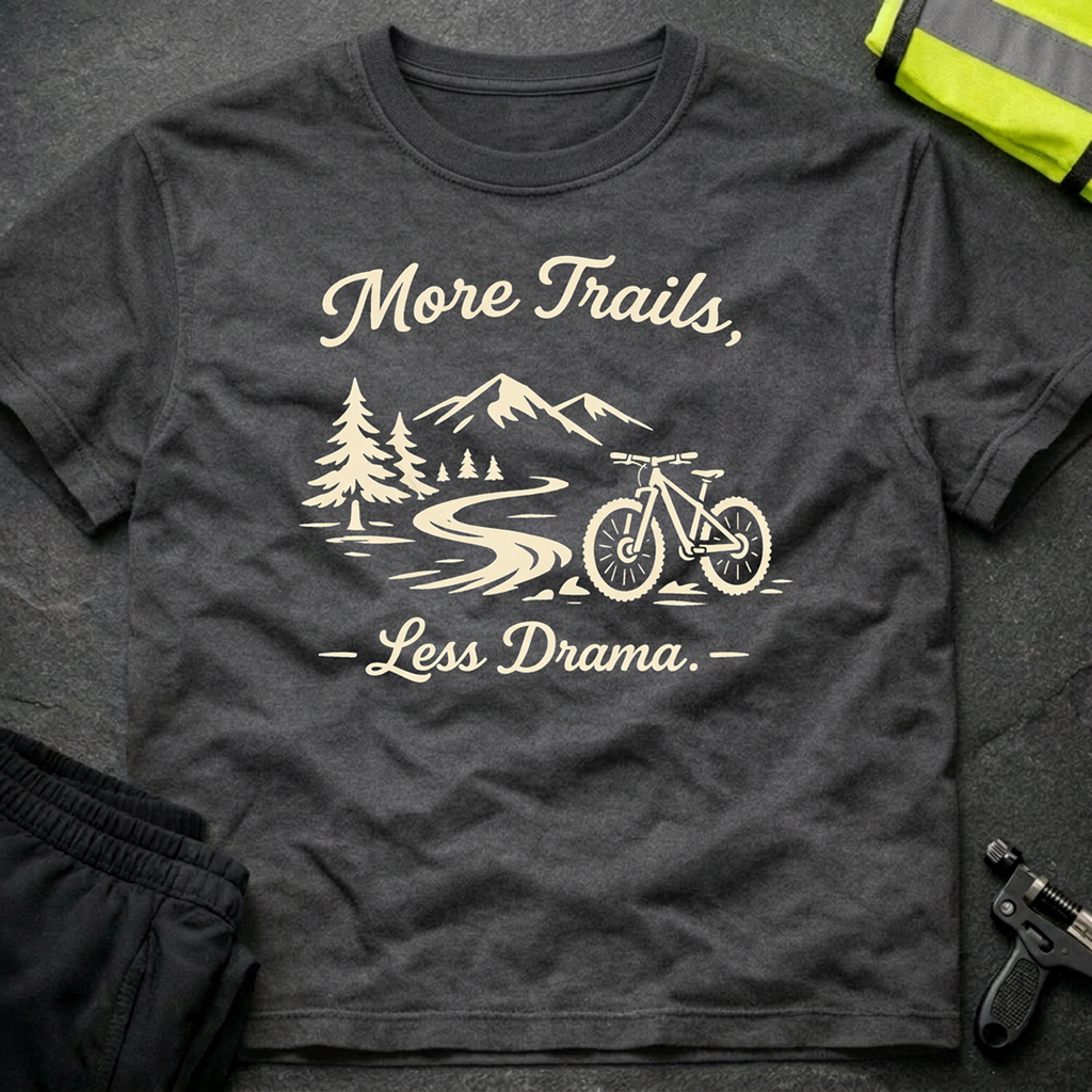 More Trails, less drama T-Shirt