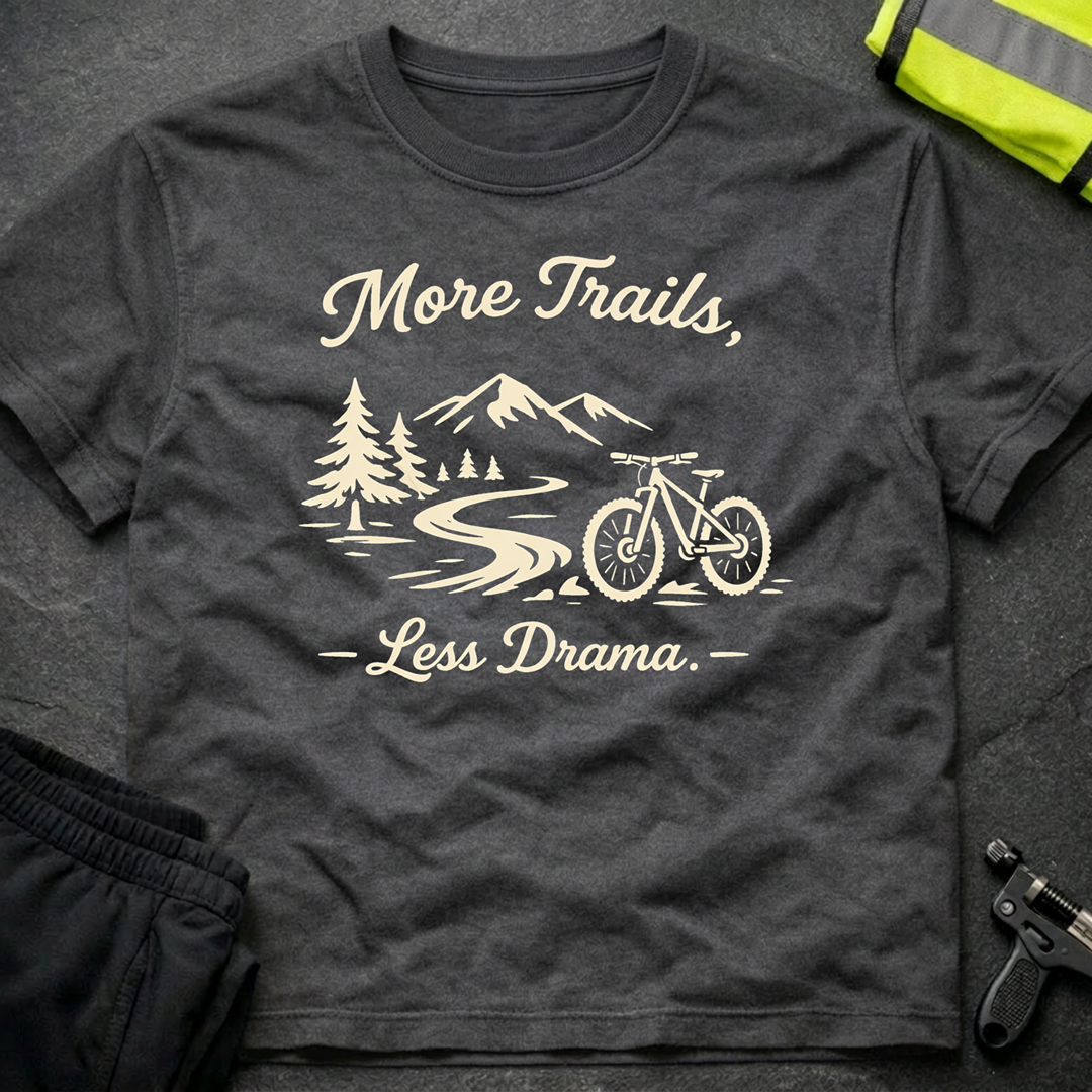 More Trails, less drama T-Shirt