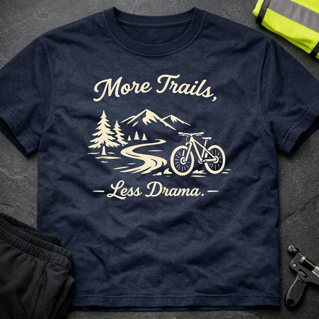 More Trails, less drama T-Shirt
