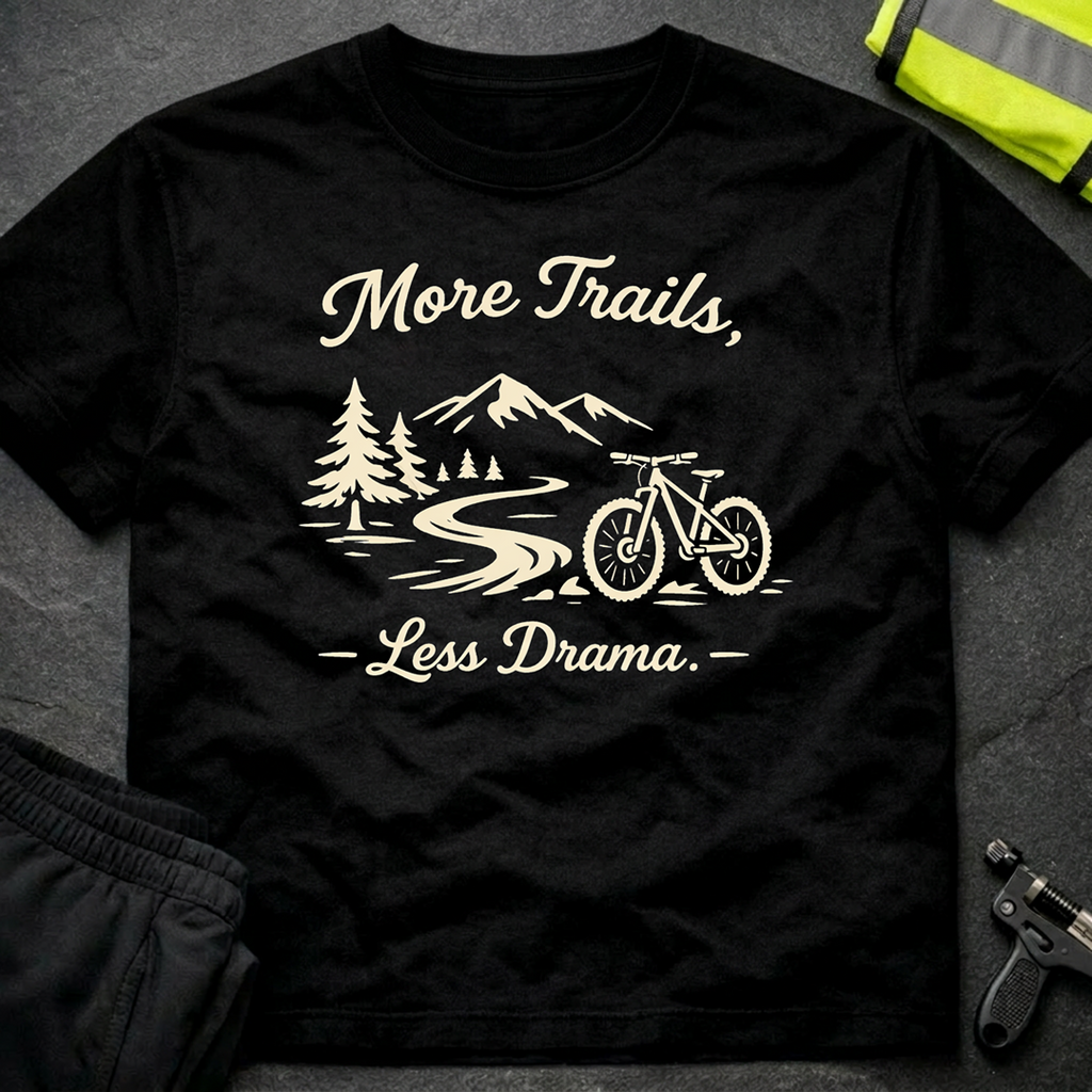 More Trails, less drama T-Shirt