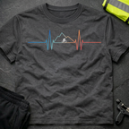 Mountain biker heartbeat T-Shirt