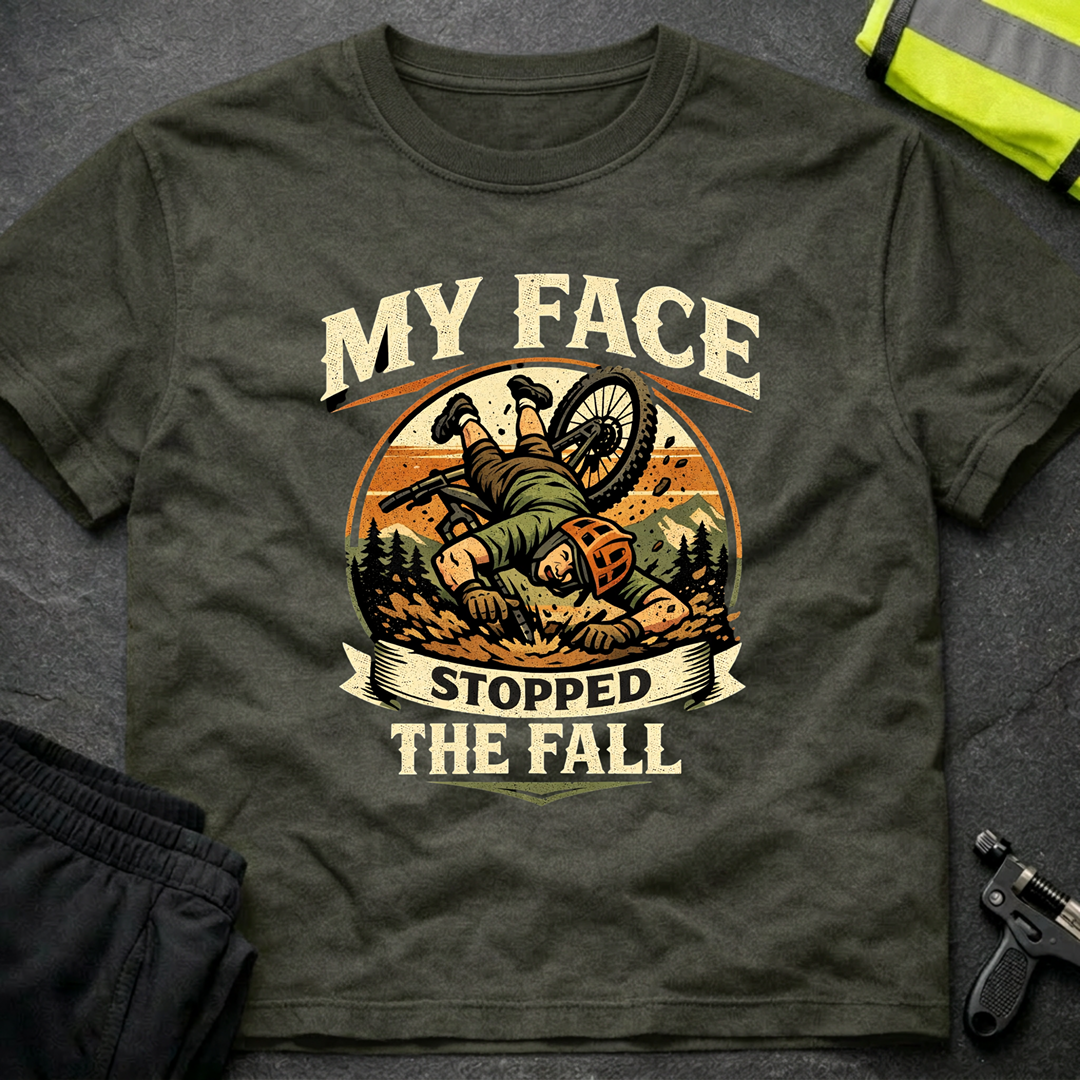 My face stopped the fall T-Shirt