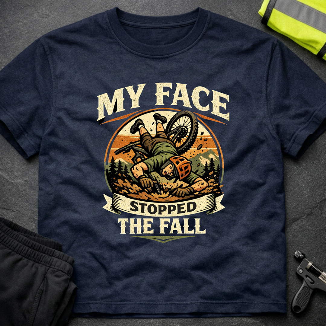My face stopped the fall T-Shirt