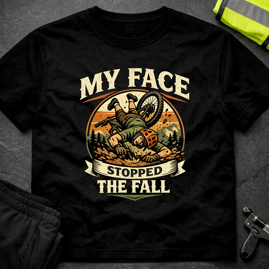 My face stopped the fall T-Shirt
