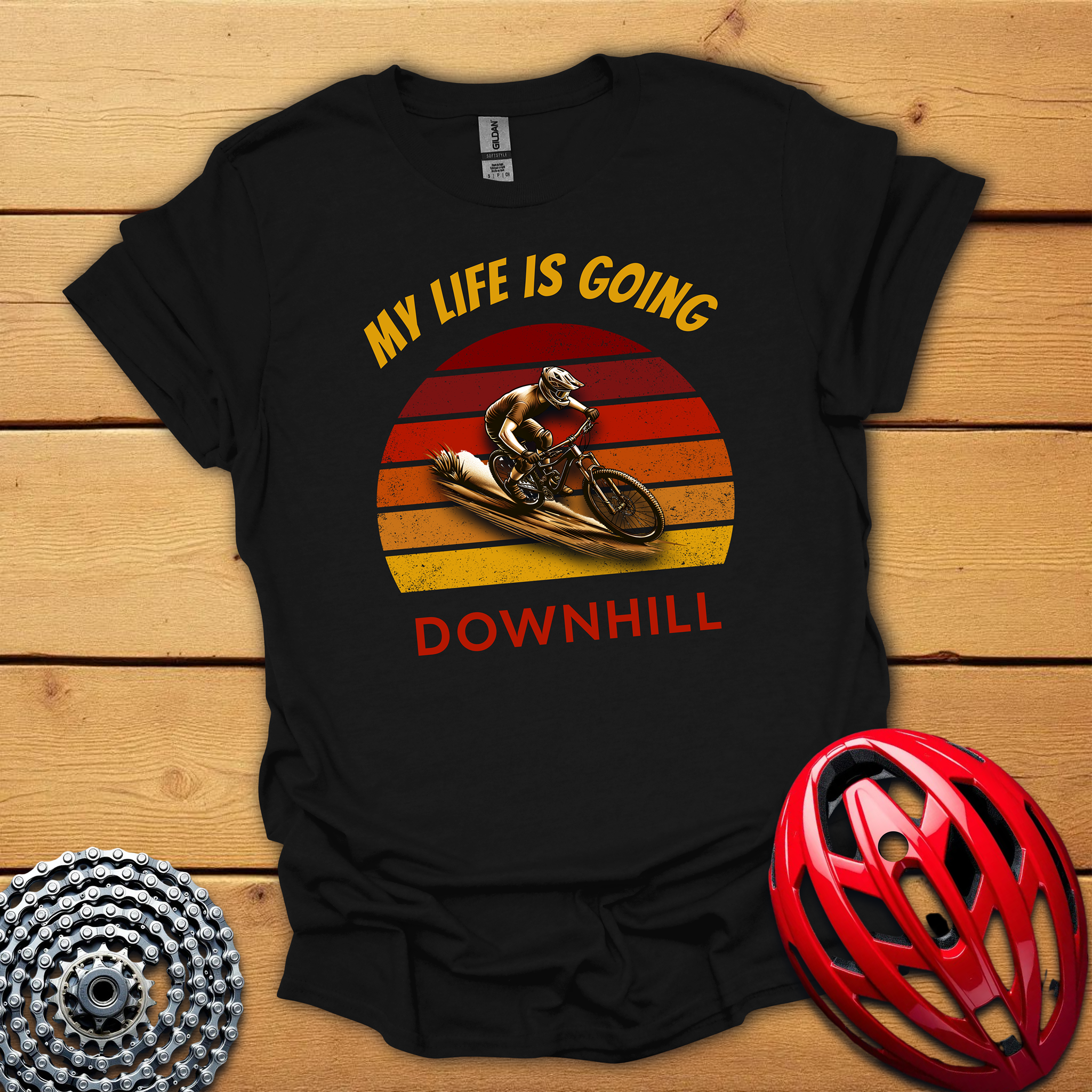 My life is going downhillT-Shirt