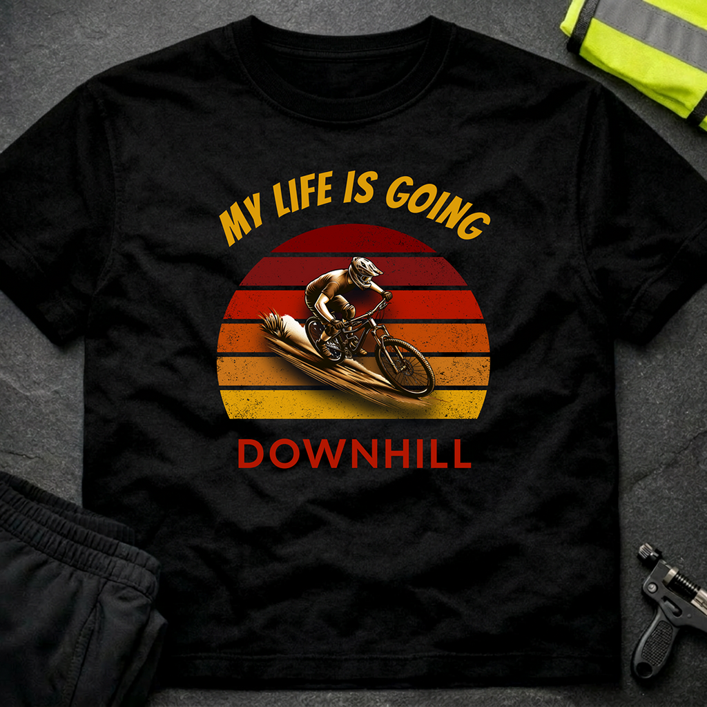 My life is going downhill T-Shirt