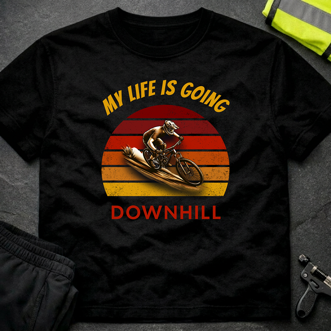 My life is going downhill T-Shirt