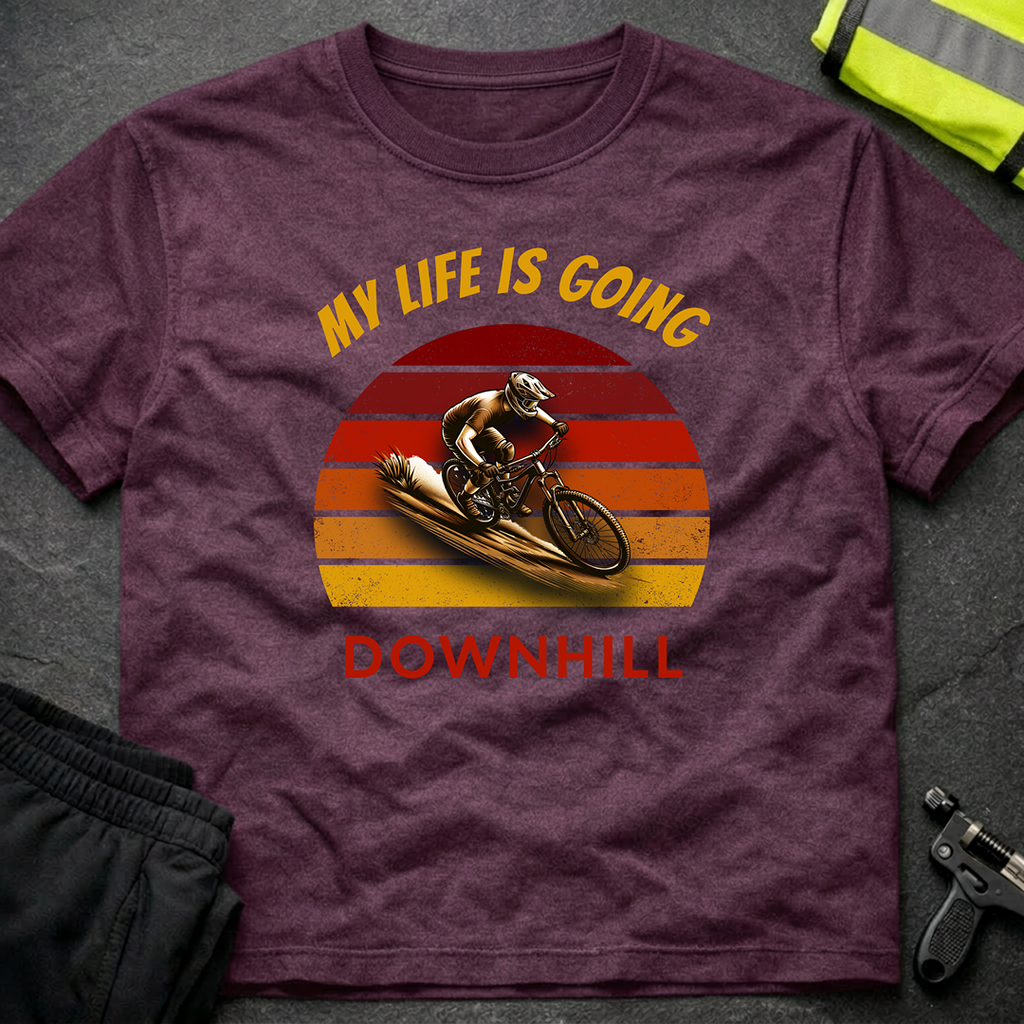 My life is going downhill T-Shirt
