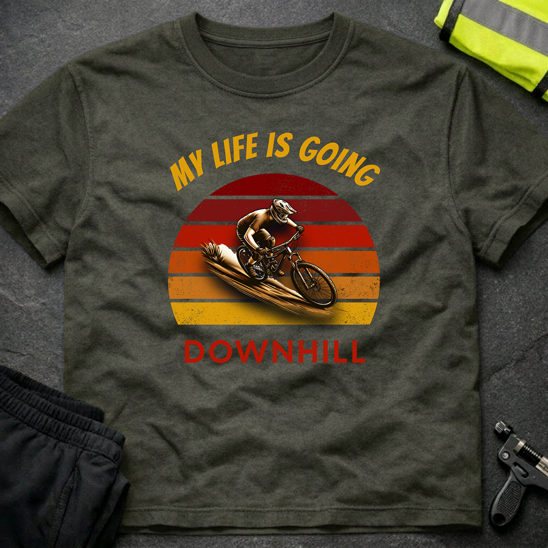 My life is going downhill T-Shirt