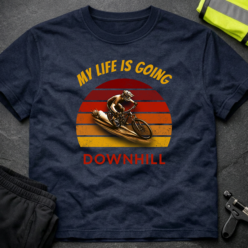 My life is going downhill T-Shirt