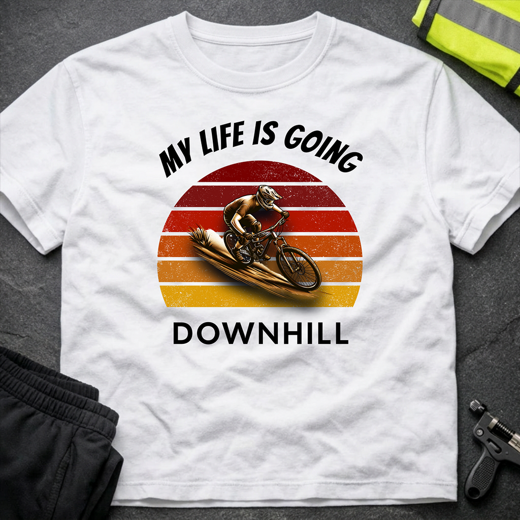 My life is going downhill T-Shirt