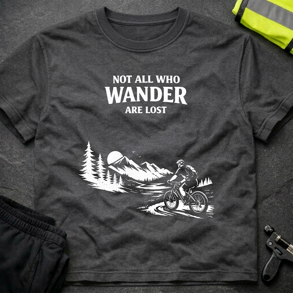 Not all who wander are lost T-Shirt