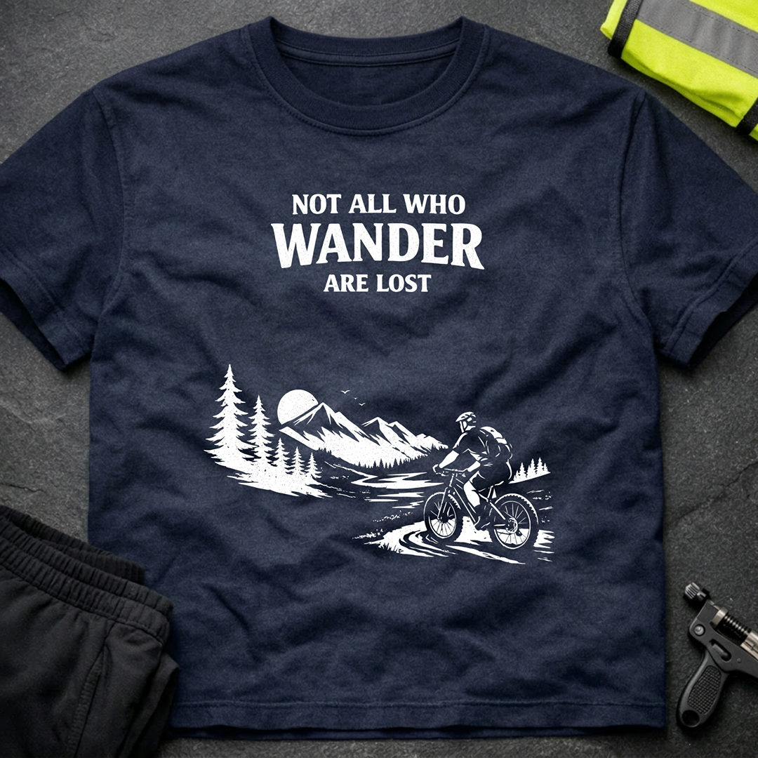 Not all who wander are lost T-Shirt