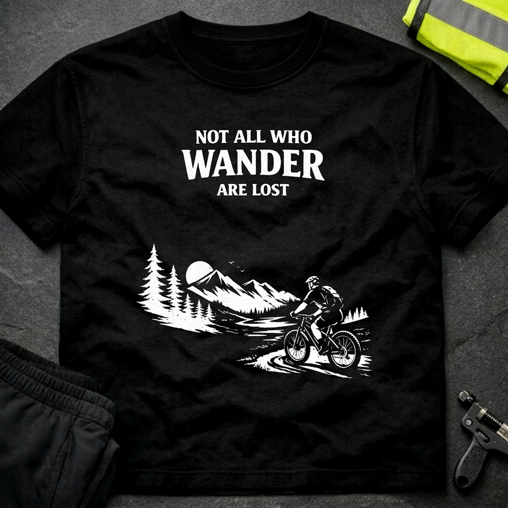 Not all who wander are lost T-Shirt
