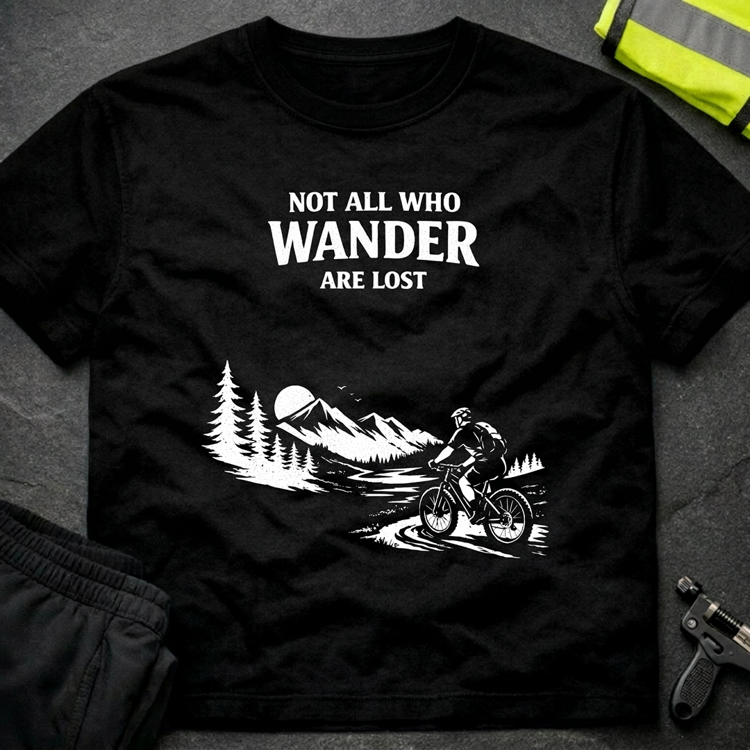 Not all who wander are lost T-Shirt