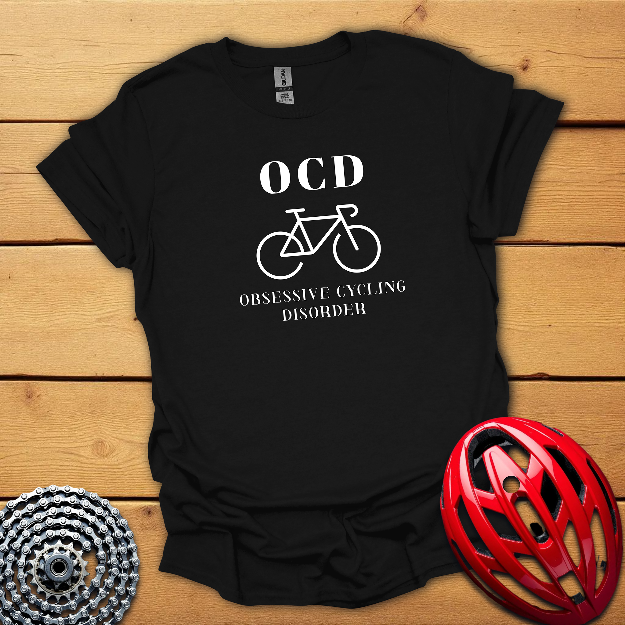 OCD Obsessive Cycling Disorder T-Shirt