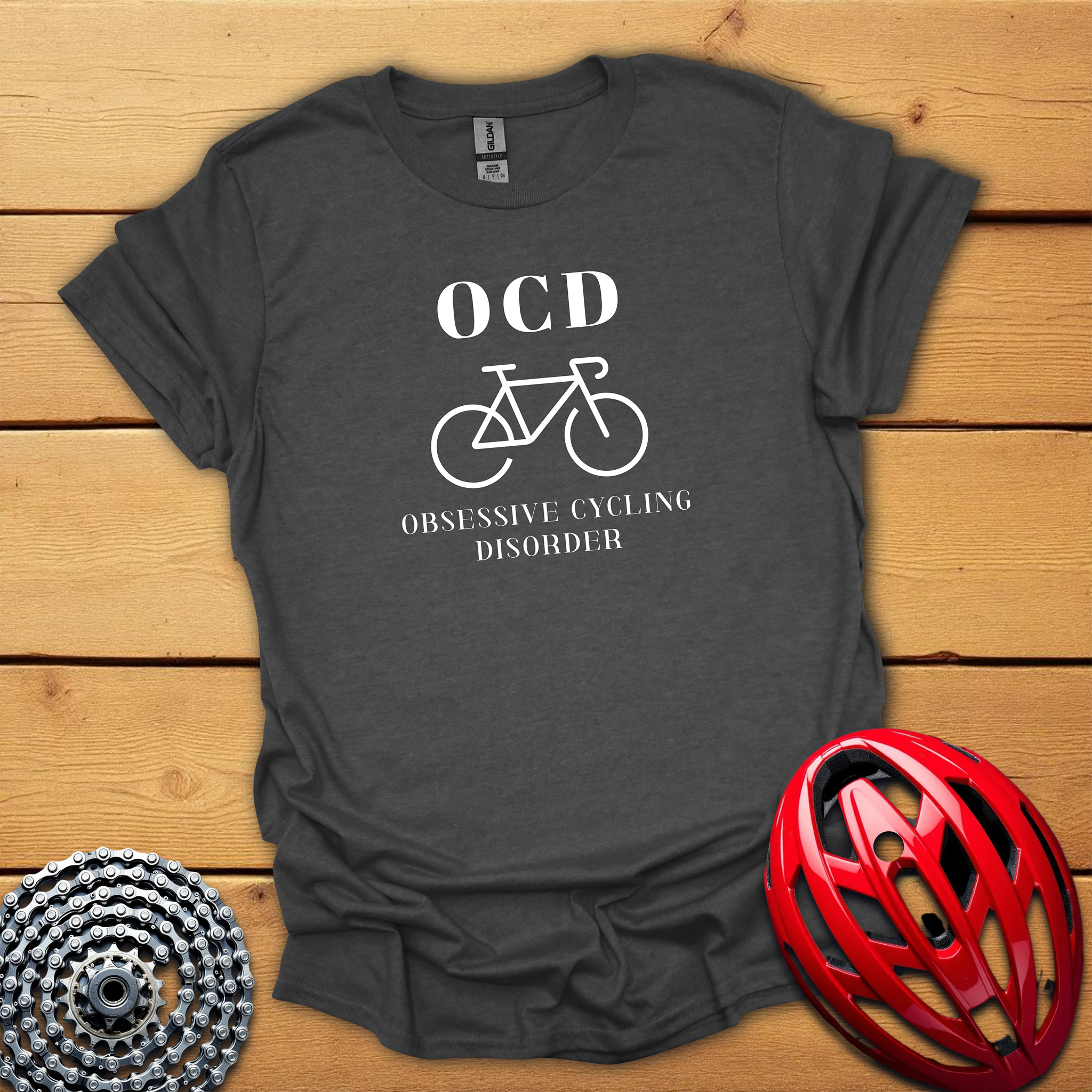 OCD Obsessive Cycling Disorder T-Shirt