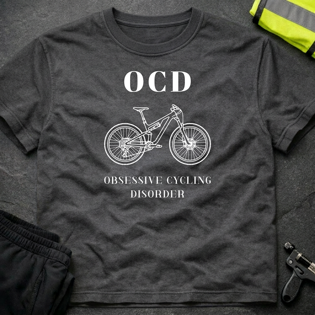 OCD Obsessive Cycling Disorder T-Shirt