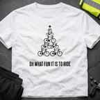 Oh what a fun it is to ride Christmas cycling T-Shirt