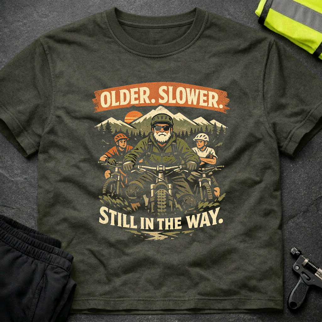 Older Slower Still in the way T-Shirt