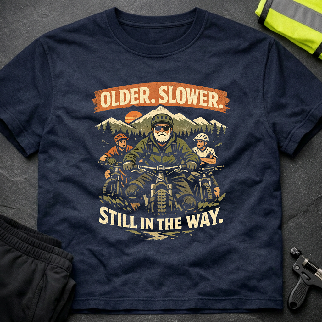 Older Slower Still in the way T-Shirt