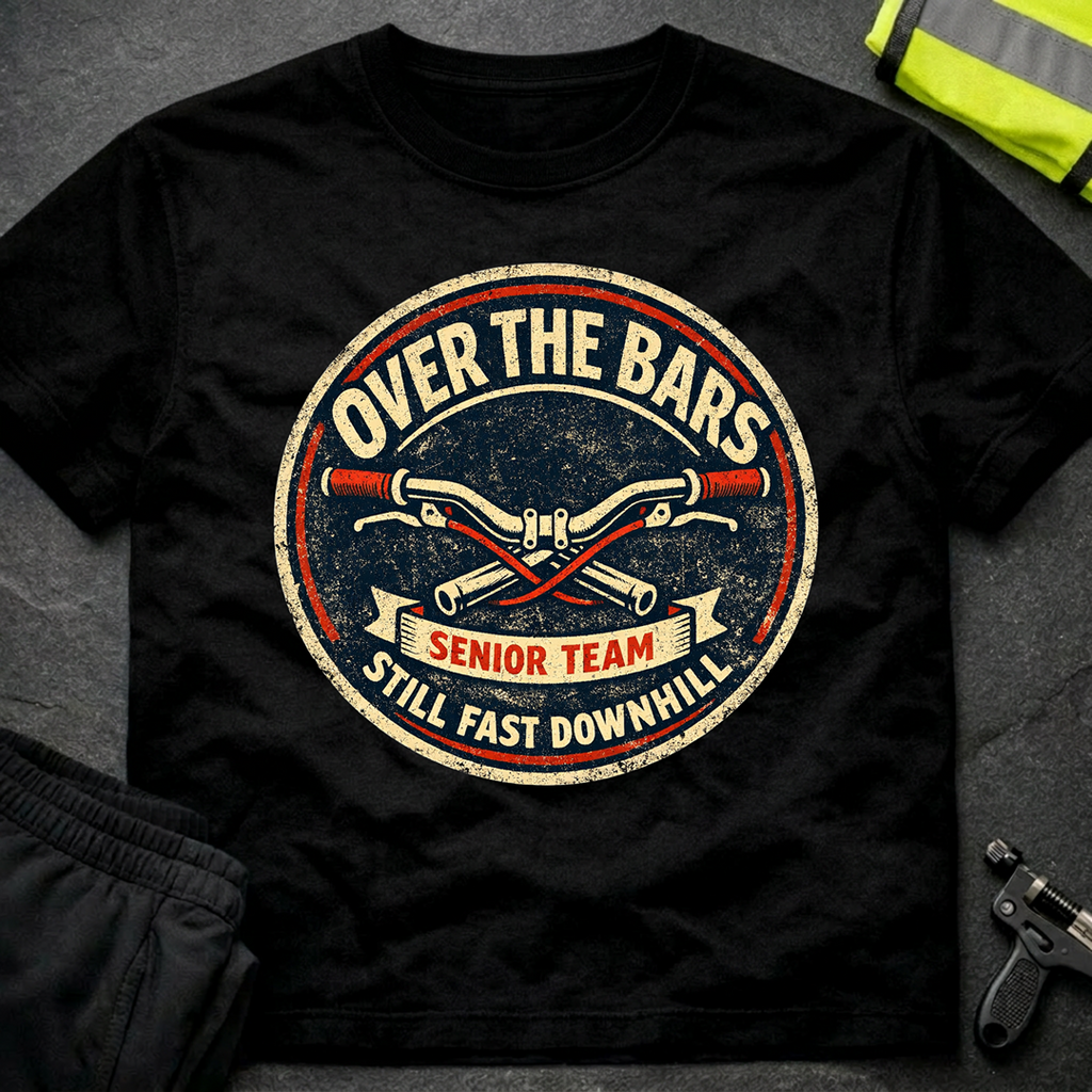 Over the bars Senior Team T-Shirt
