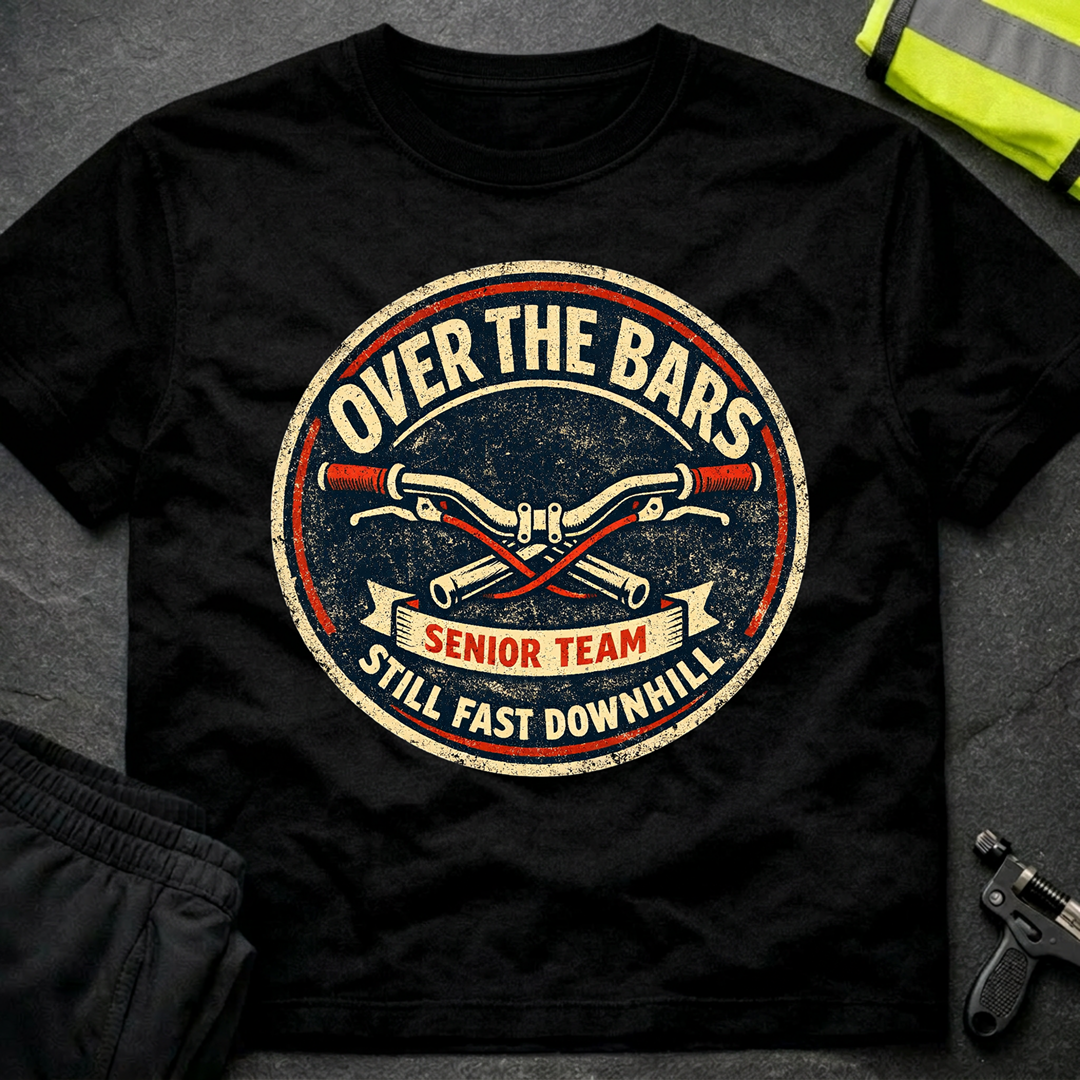 Over the bars Senior Team T-Shirt