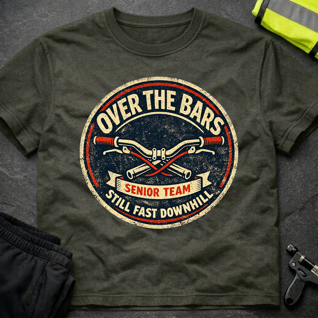 Over the bars Senior Team T-Shirt