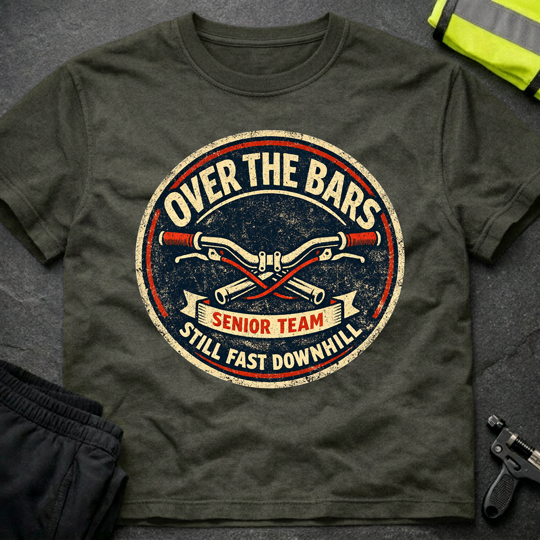 Over the bars Senior Team T-Shirt