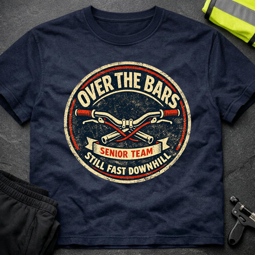 Over the bars Senior Team T-Shirt