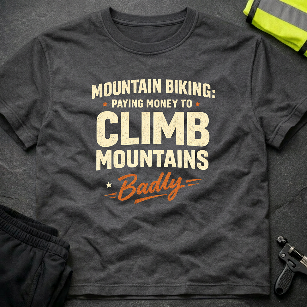 Paying money to climb mountains T-Shirt