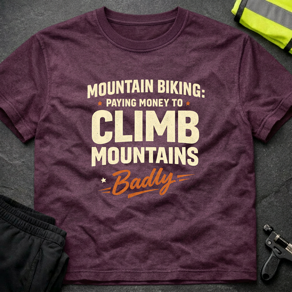 Paying money to climb mountains T-Shirt