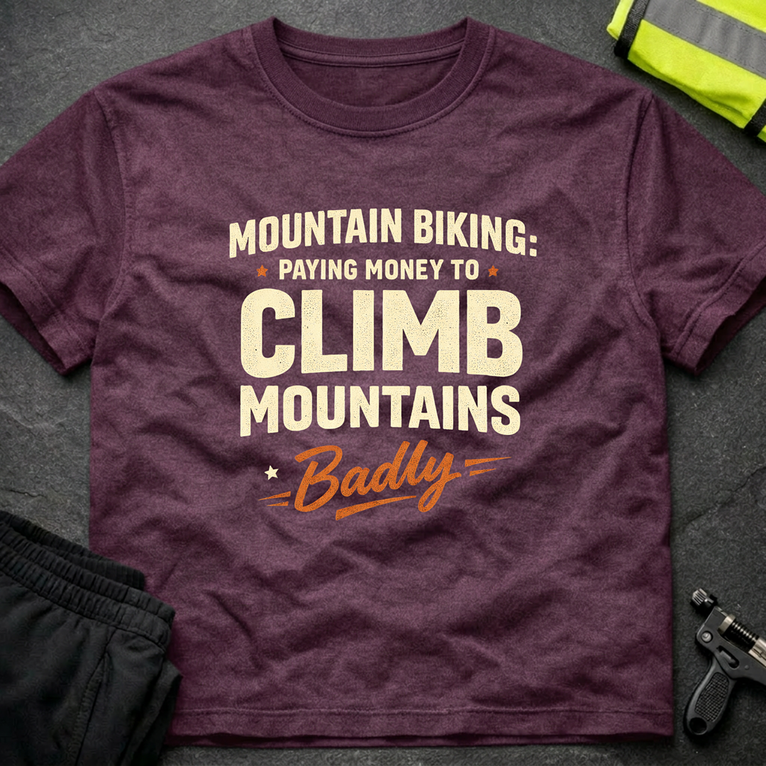 Paying money to climb mountains T-Shirt