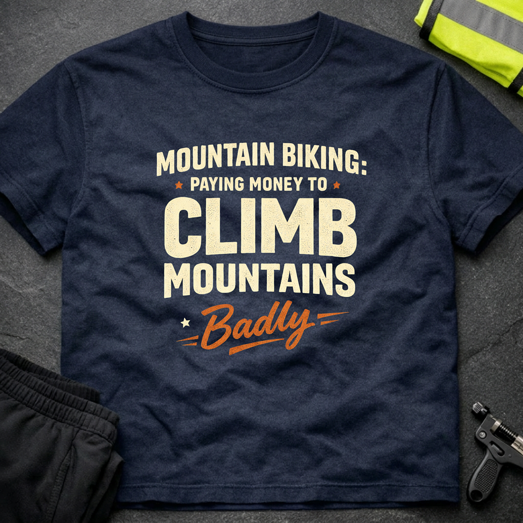 Paying money to climb mountains T-Shirt