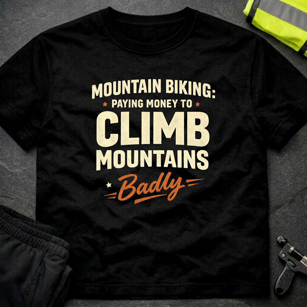 Paying money to climb mountains T-Shirt
