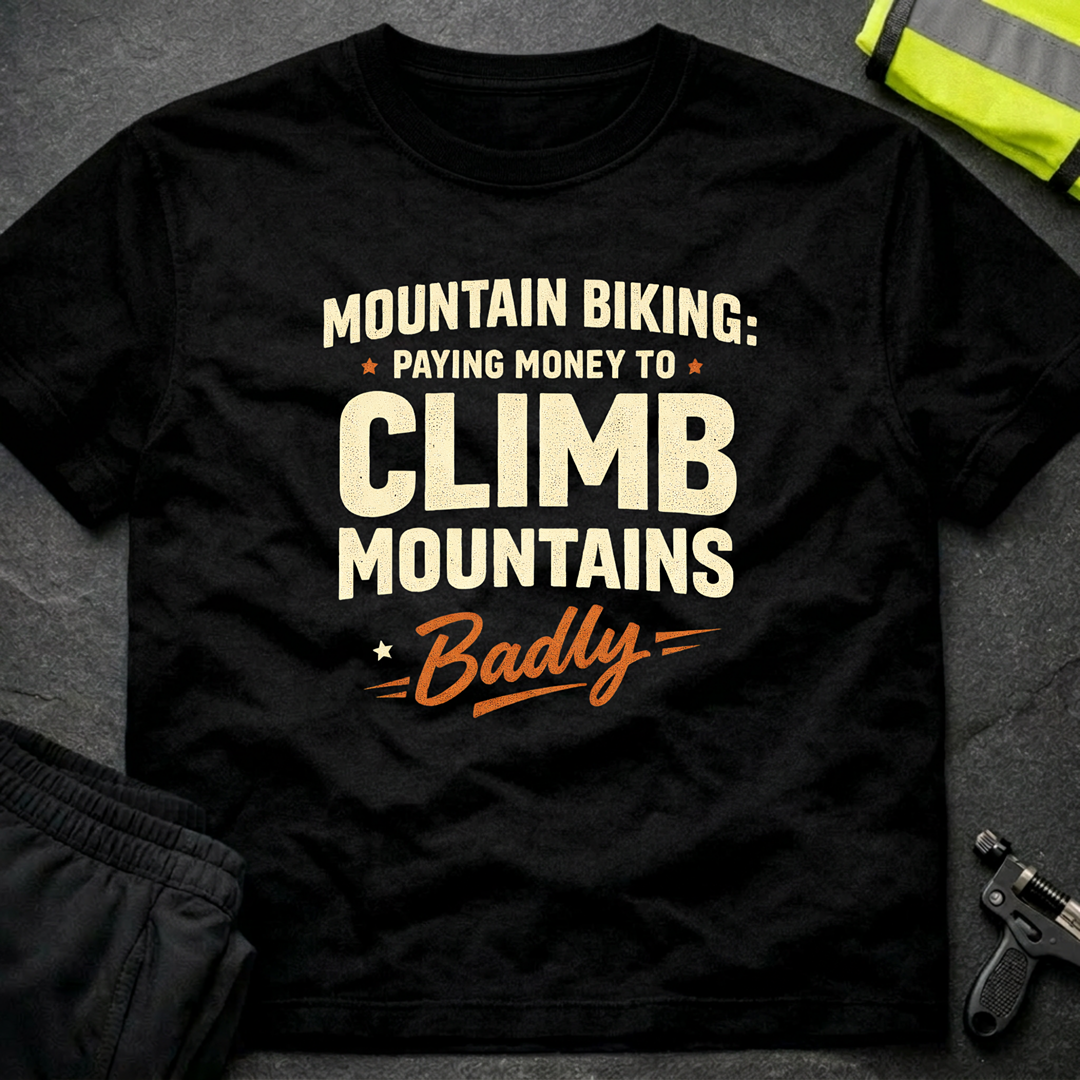Paying money to climb mountains T-Shirt