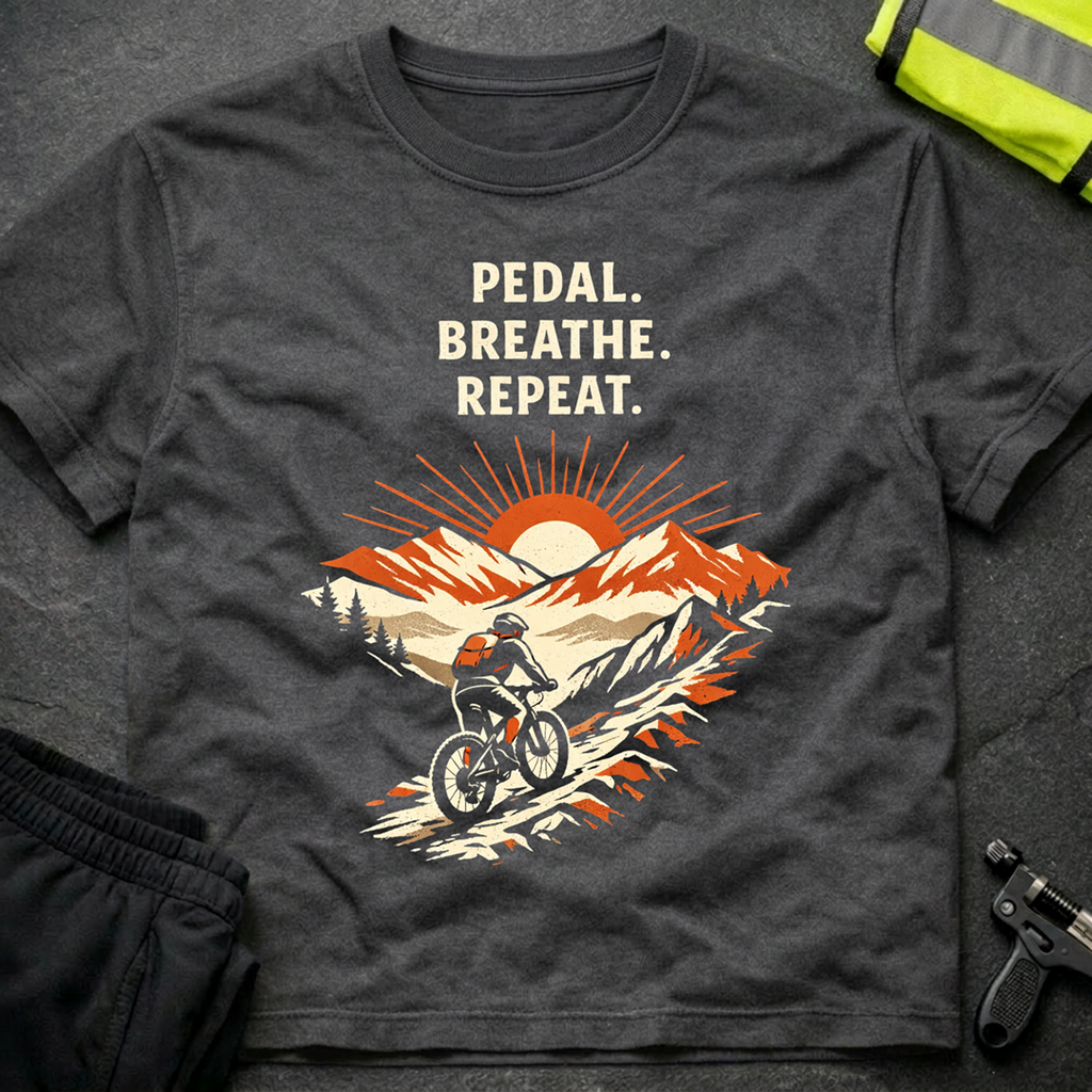 Pedal Breathe Repeat T-Shirt
