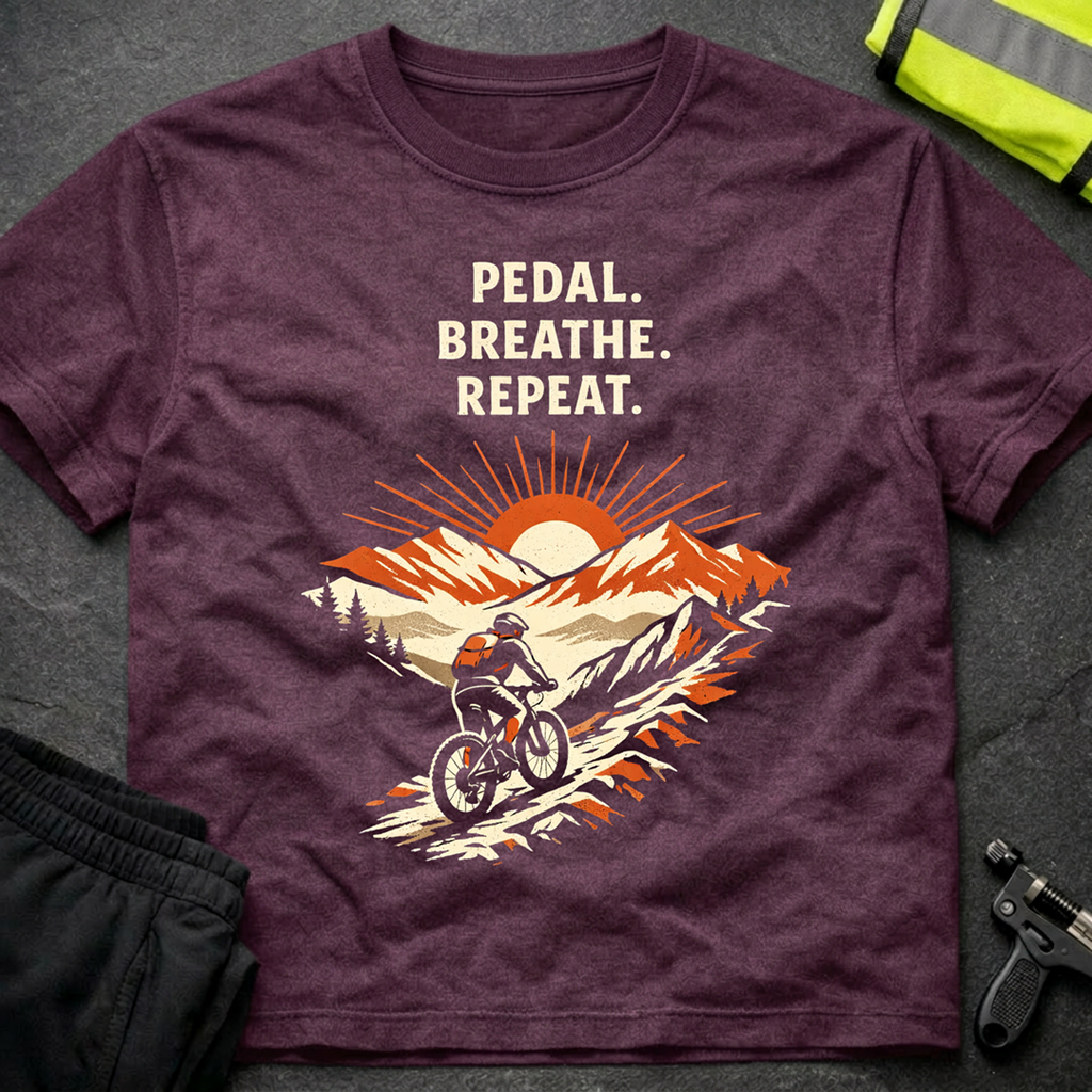 Pedal Breathe Repeat T-Shirt
