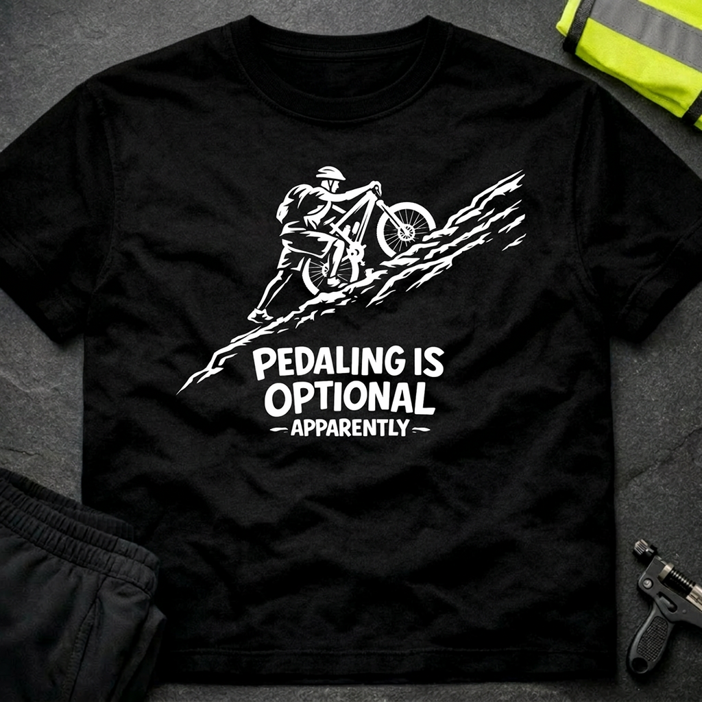 Pedaling is optional T-Shirt