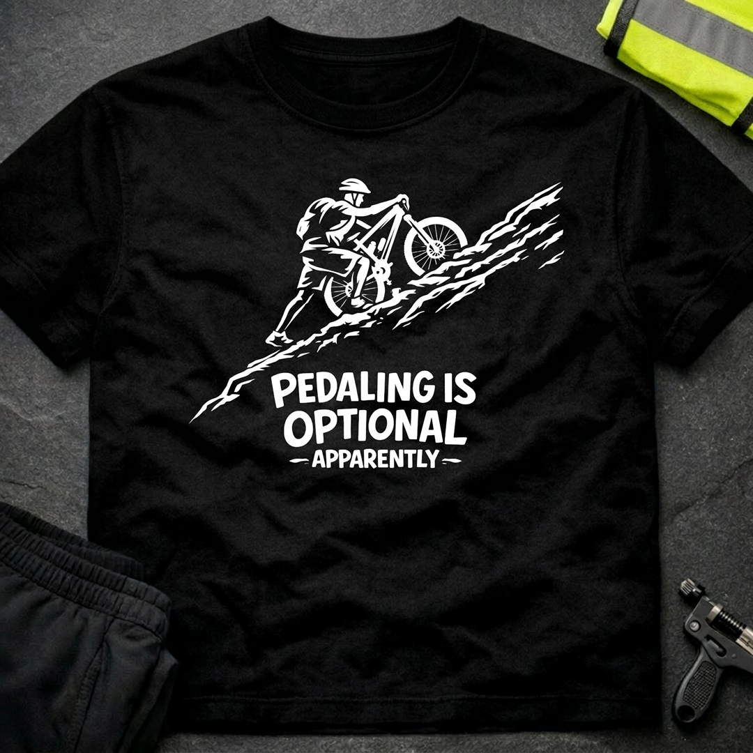 Pedaling is optional T-Shirt
