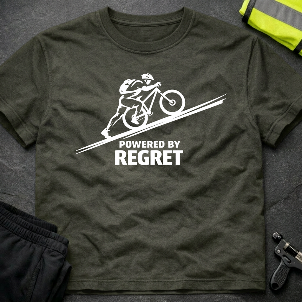 Powered by regret T-Shirt