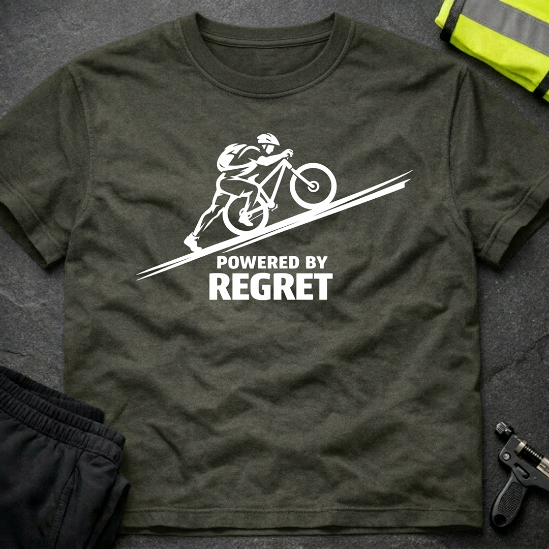 Powered by regret T-Shirt