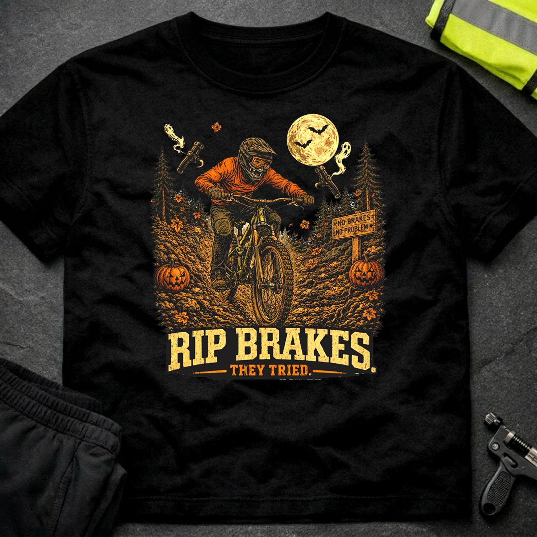 RIP Brakes Halloween T-Shirt