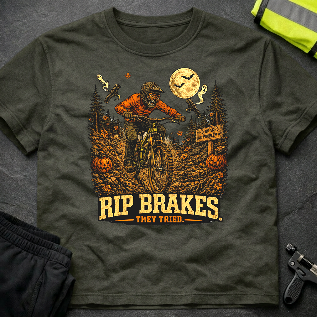 RIP Brakes Halloween T-Shirt
